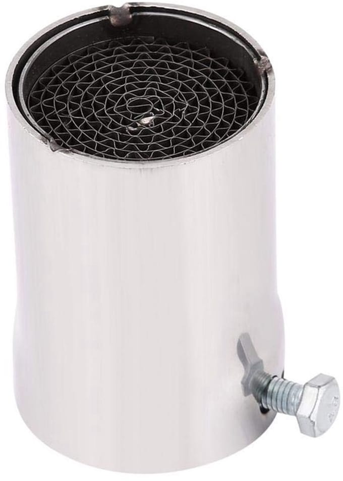 Dailygoody - 51mm Universele Motorfiets Uitlaatpijp - Geluiddemper