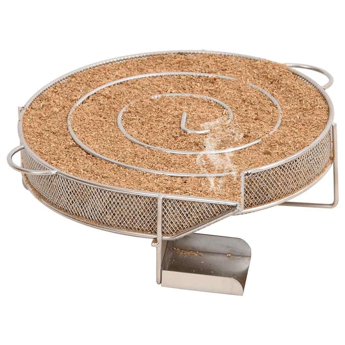 vidaXL - Rookgenerator - koud - rond - 19,5 - cm - roestvrij - staal