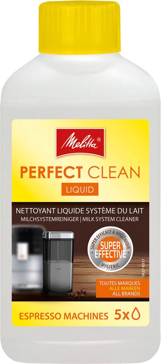 8x Melitta Perfect Clean Reiniger Melksysteem 250 ml