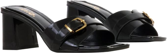 Inia-sandalen met hak