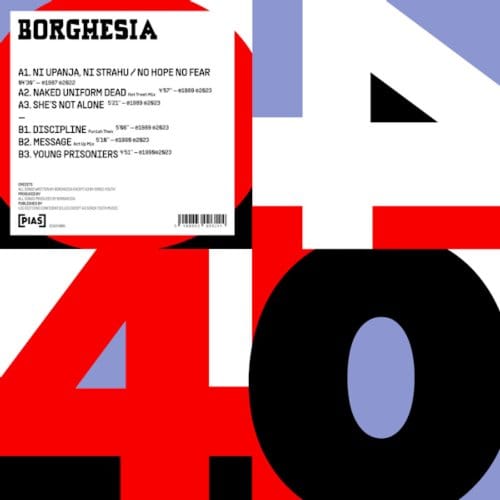 Borghesia - [PIAS] 40 (12" Single)