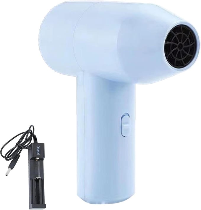Mini Hitte Tool - Luchtblazer Ambachten - Kunstprojecten Droogtijd - USB Oplaadbaar - 73 x 122 cm - Zwart