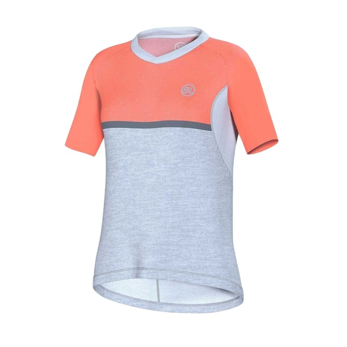 Bicycle Line Pedavena Colour Block-fietsshirt voor dames (Rood)