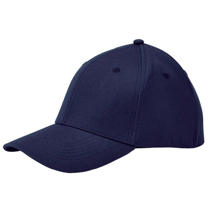 Beechfield EarthAware Organic Cotton Stretch Baseball Cap (Marine Oxford)