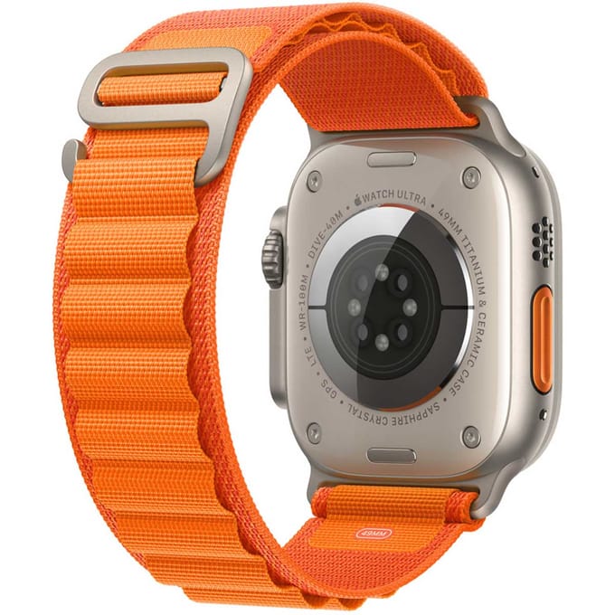 Alpine Loop Band voor de Apple Watch | 44/45/46/49 mm - Maat S - Orange