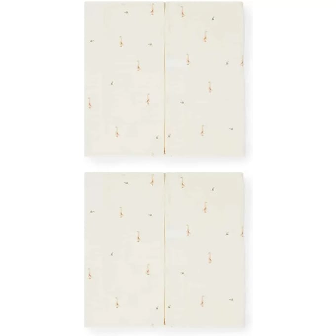 Lange mousseline voor baby Gloop! Farm (x2)