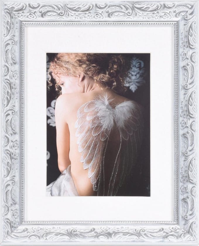 Fotolijst - Henzo - Chic Baroque - Fotomaat 18x24 cm - Wit