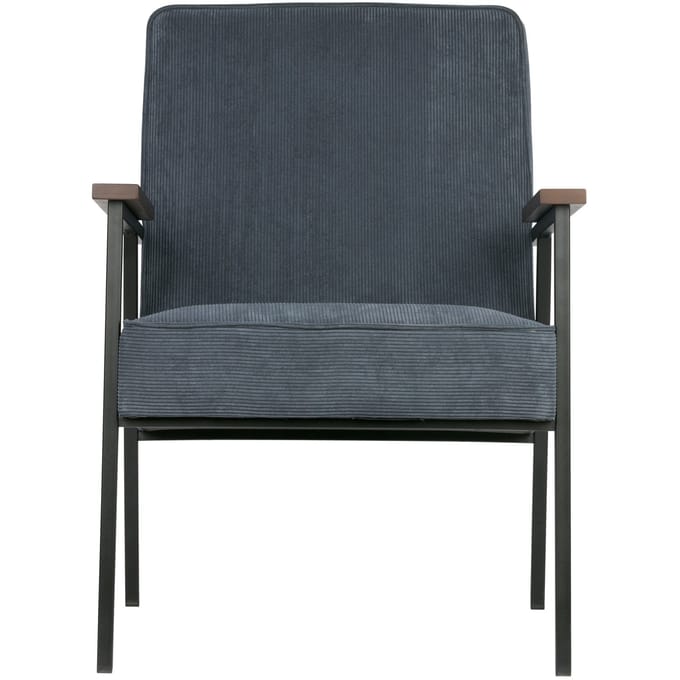 Fauteuil Sally Staalblauw