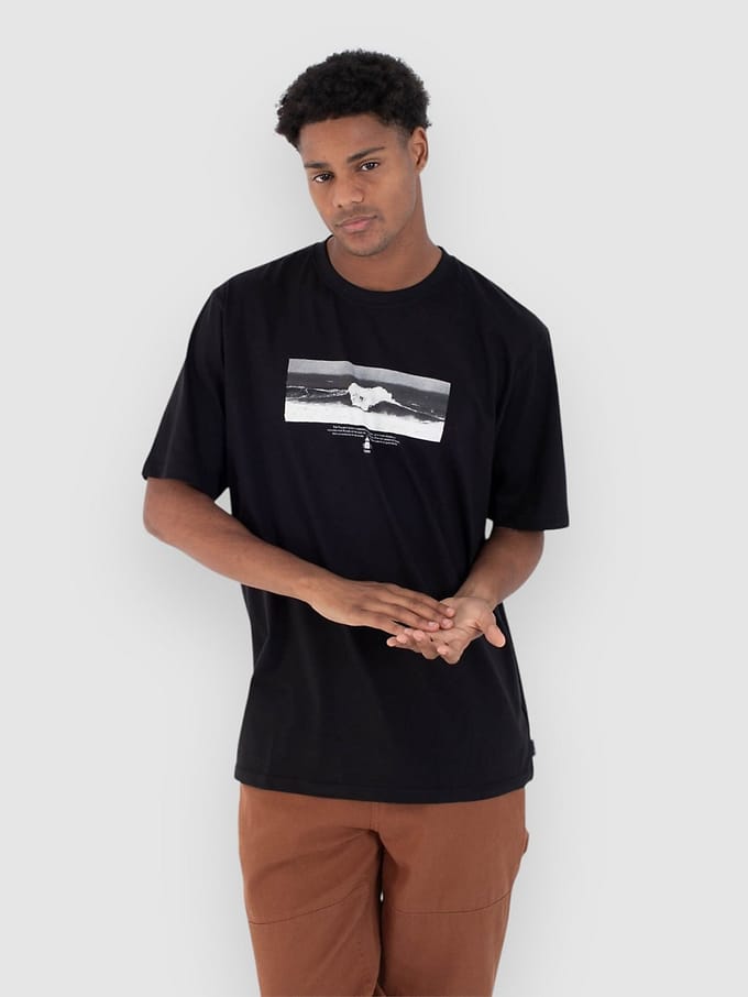 Hurley Nazare Pic T-Shirt zwart