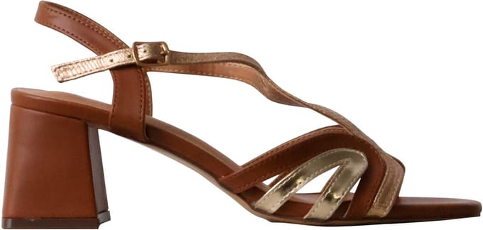 Sandalen met hak