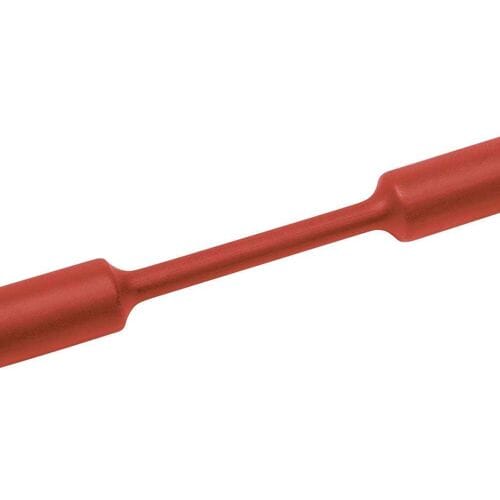 HellermannTyton 333-32402 Krimpkous zonder lijm Rood 24 mm 8 mm Krimpverhouding:3:1 per meter