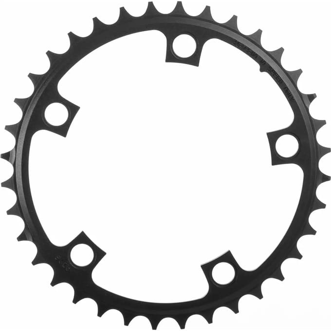 SRAM Road X-Glide Yaw Chainring Red/Force 110mm Bolt Circle, zwart Uitvoering 34T for 50/34 blast Black