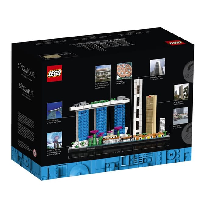 LEGO 21057 Architecture Singapore Skyline Bouwpakket voor Volwassenen