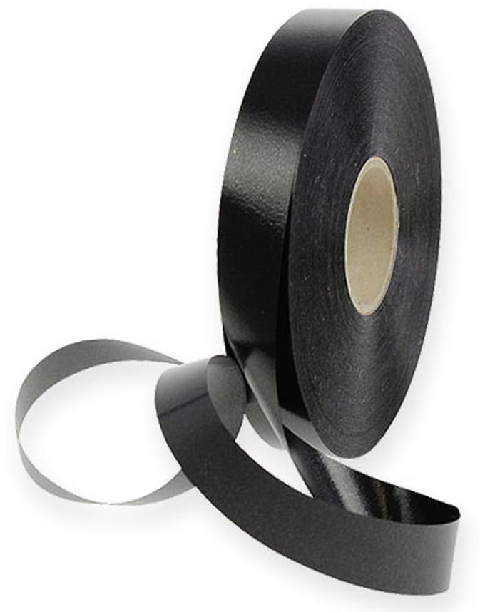 Krullint zwart 19mm 100m