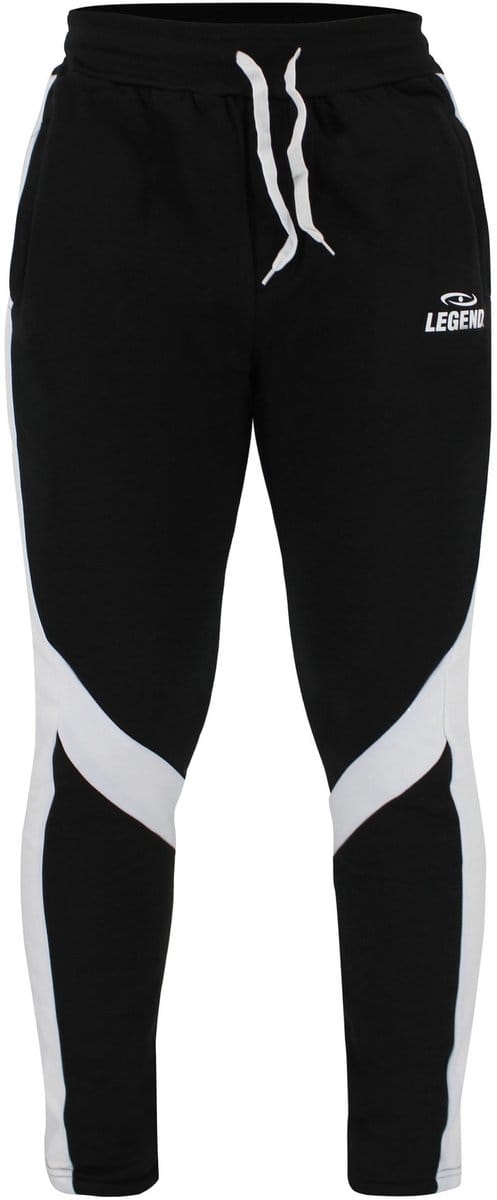 Joggingbroek dames/heren zwart Fleece S
