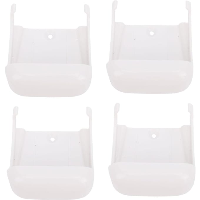 4 PIÈCES Support Mural Adapté pour YORK3 YORK3 G YORK3 G17 Télécommande AC Contrôleur de Climatisation Rack de Rangement white