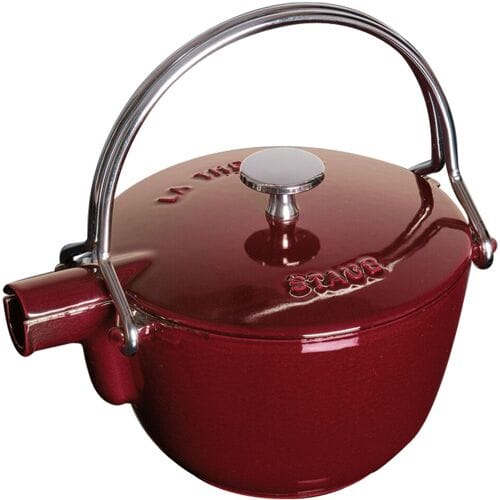 STAUB SPECIALITIES - Theepot - 1,1 liter - Gietijzer - Grenadine rood