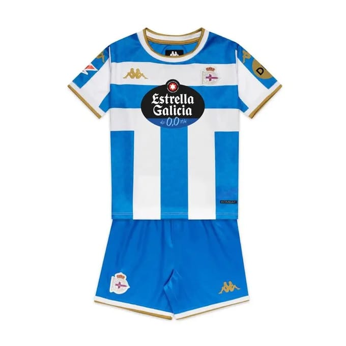 Mini-thuisuitrusting kind Deportivo La Corogne 2025/26