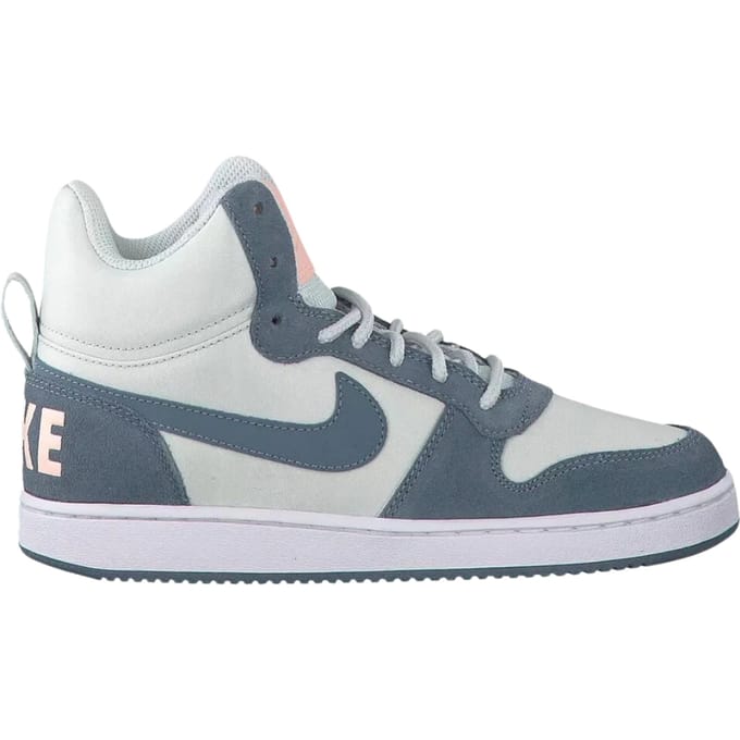 Baskets Nike Court Borough Mid Premium Platine Pur pour Femmes 844907-005 37.5 white