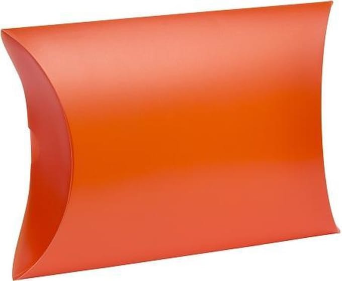 Pillow geschenkverpakking 32x8x23cm ORANJE (50 stuks)