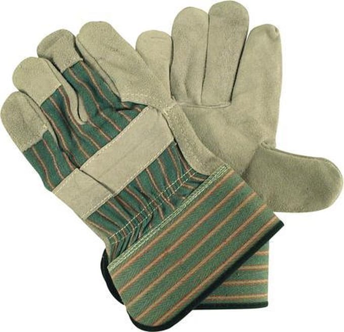 SafeWorker FIVEL 112213 rundspli kap 7cm handschoen 01010165 - 12 stuks - Grijs - 10