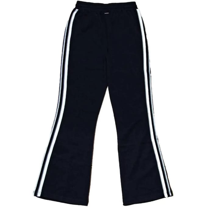 Superdry Studios Stripe Straight Joggingbroek Black Grootte: 40