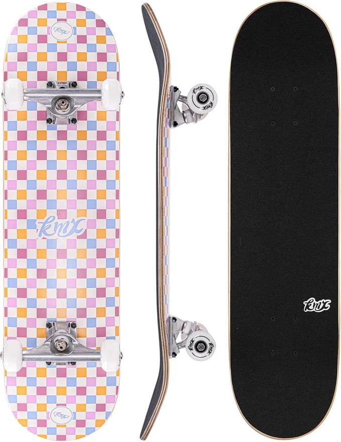 Standaard Skateboard voor Kinderen en Beginners 80x20 cm Dubbele Kick Concave Canadees Esdoornhout