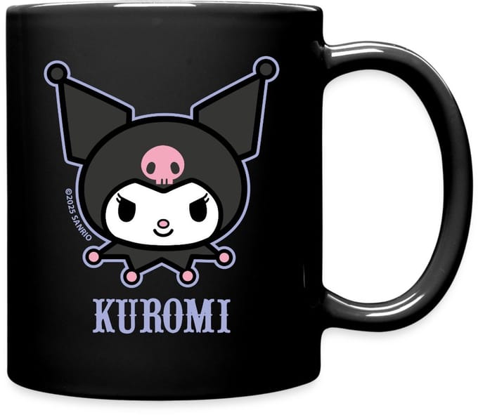 Kuromi Portret Met Tekst Mok Uni