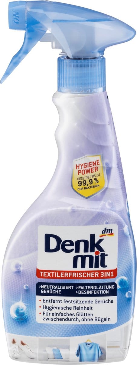 Denkmit 3in1 hygiëne textielverfrisser & gladde rimpels, 500 ml