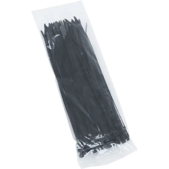 100 sets nylon kabelbinders van het type rilsan P2R