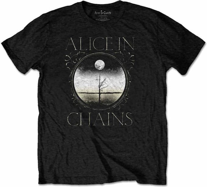 Alice In Chains - Moon Tree Heren T-shirt - M - Zwart