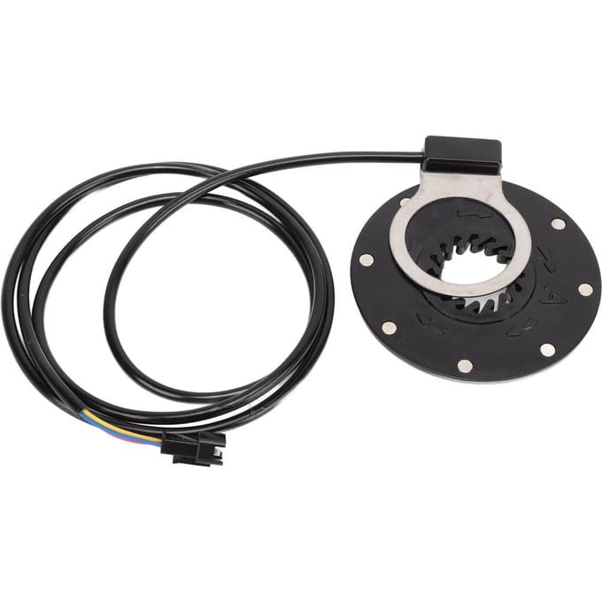 Elektrische Fiets Pedaalondersteuning Sensor 8 Magneten ABS Fietsassistentie Sensor voor Mountainbike Vervanging black