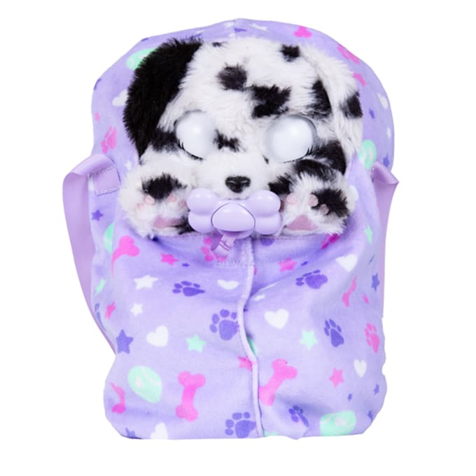 Baby Paws hondje Dalmatiër - Interactieve pluchen knuffel