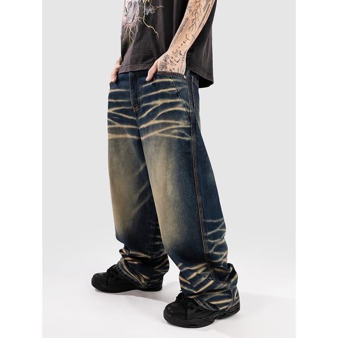 Vitriol Void Scales Jeans groen
