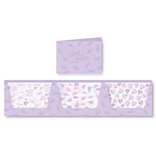 Stickers Purple Passion - 3 designs - K-PM010021