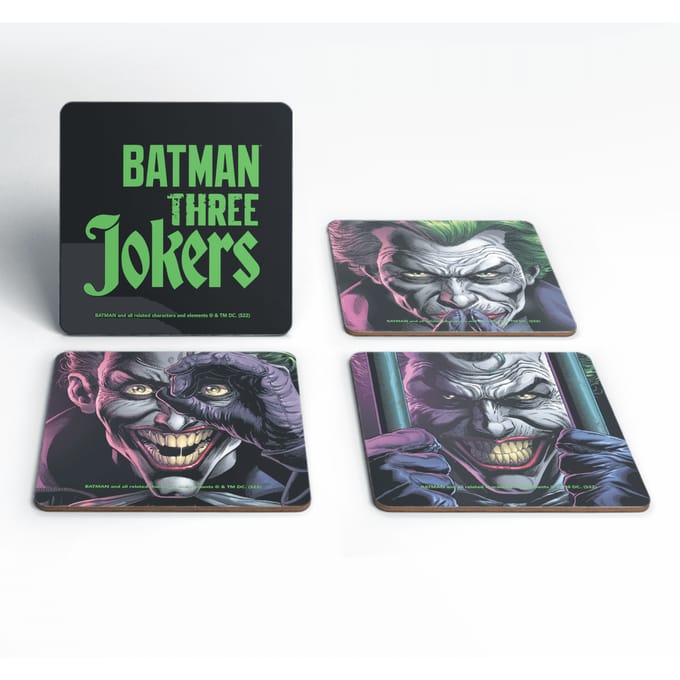 Batman Jokers Three Coaster Set