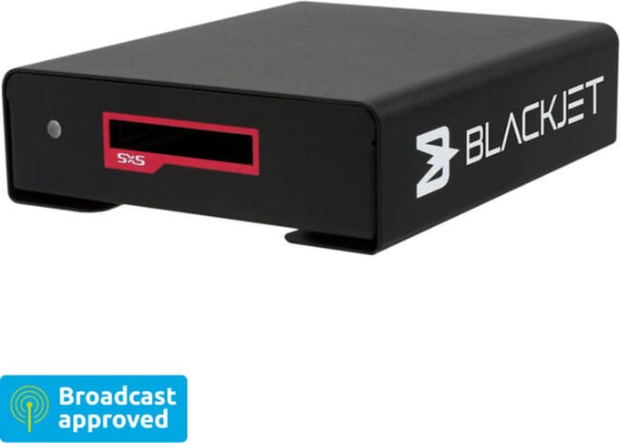 BLACKJET TX-1S Thunderbolt 3 SxS, PRO+, Pro X Reader