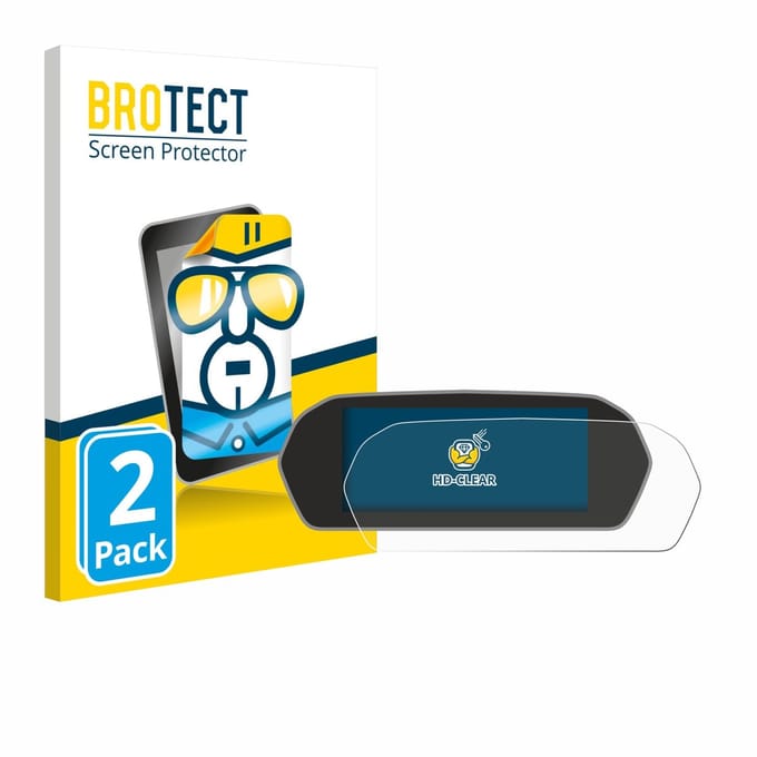 BROTECT - Screenprotector voor Audi A3 Sportback 35 TDI (2025) - Folie Beschermfolie transparant 2 Stuks