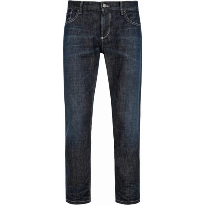 Alberto Jeans Slipe Tapered Fit Dry Indigo   30-34