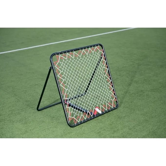Precision Stuitbaltrainer Pro Rebounder 95 X 95 Cm Staal Zwart - Tchouk