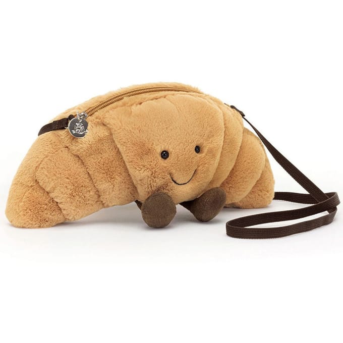 Jellycat schoudertasje Amuseable Croissant