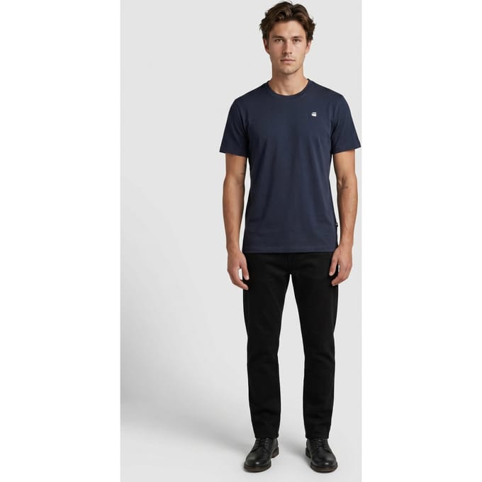G-Star Chest Logo Slim R T S/s Blue Größe: M | Basic T-Shirts Outlet | Herren | Blau
