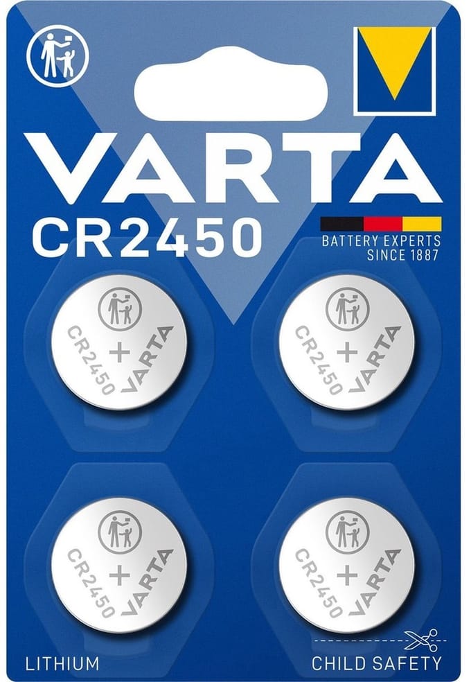Varta CR2450 Lithium Knoopcel Batterij 40 Stuks