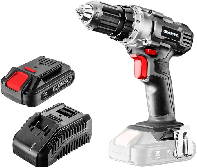 Grupa Topex Energy+ - Schroefmachine - 18V - Li-Ion - 2Ah