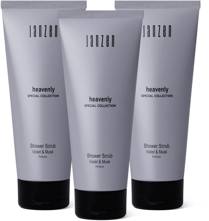 JANZEN Shower Scrub Heavenly 3-pack