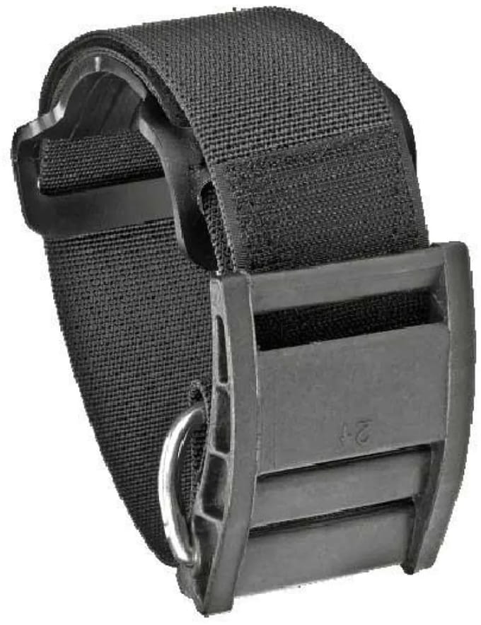 Xdeep Cam Band With Plastic Buckle Duikflesband Zwart
