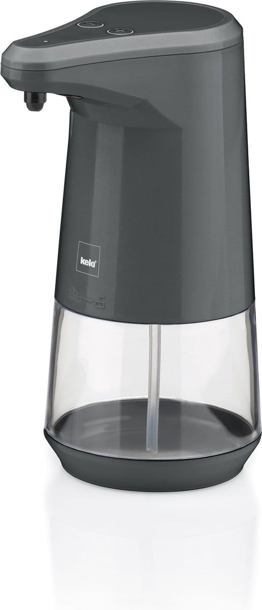 Zeepdispenser, 0.35 L, Donker Grijs - Kela | Aurie Comfort