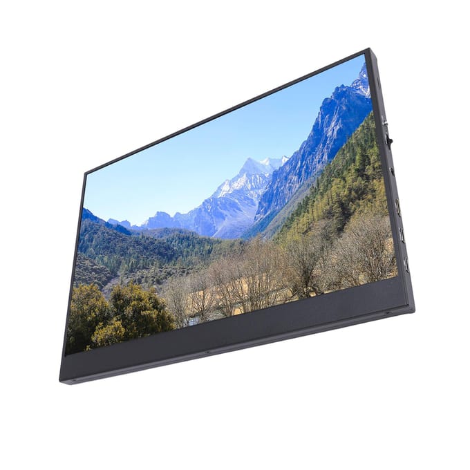 Laptop Scherm Extender 12 Inch LCD 1920x1200 185PPI Draagbaar Extern Laptop Scherm met USB C HD