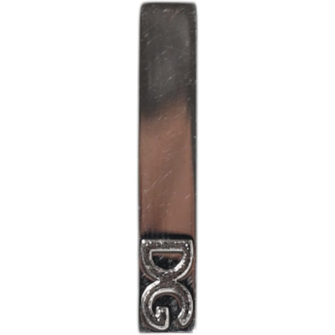 Zilverkleurige Messing Logo Gepersonaliseerde Dassenclip