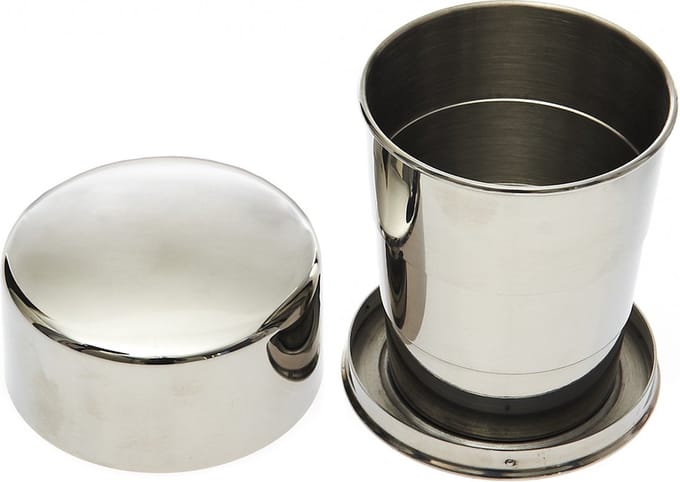 Fosco RVS beker - Opvouwbaar - 50 ml